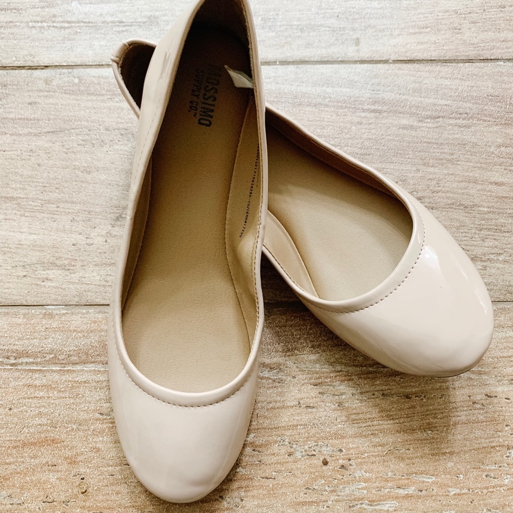 Mossimo Tan Ballet Flats